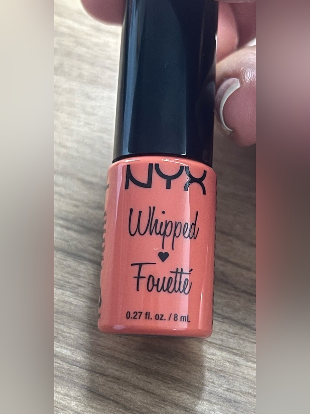 NYX Whipped Fouetté — Coral Peach Shade